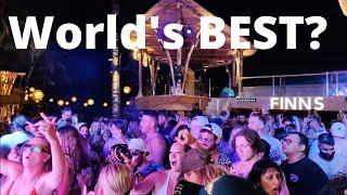 World's BEST Beach Club?? Finns, Skool, The Lawn & more! Canggu + Berawa Cafes, Clubs Bali 2022