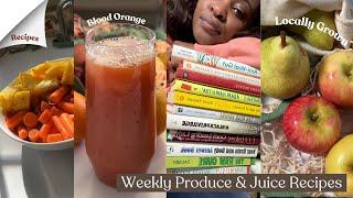 My Fall Juice Recipes w/ the BEST Locally Grown Produce!