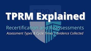 TPRM Explained - Recertification and Reassessments
