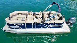 SOLD - 2023 Sylvan Mirage 822 LZ Pontoon w/115HP Yamaha 4-Stroke Outboard Motor on Norris Lake TN