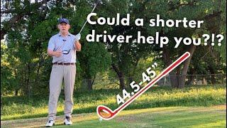 Shorter driver, longer distance?️