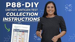 P88-DIY Dietary Antigen Test collection instructions by Precision Point Diagnostics