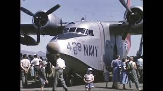 US Navy and US Air Force aircraft at Wigram 1955