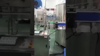 High speed automatic plastic bottles unscrambler machine, Shanghai Reliance Machinery company