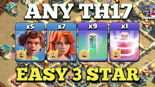 TH17 Vallkary & Root Rider with electro boots Attack/ BEST th17 Attack strategy