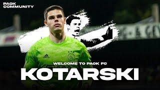 Dominik Kotarski | Welcome to PAOK FC | Saves, Goalkeeping, Passing