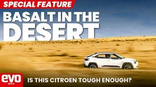 Citroen Basalt proves its mettle in the Thar Desert | Branded Content | @evoIndia