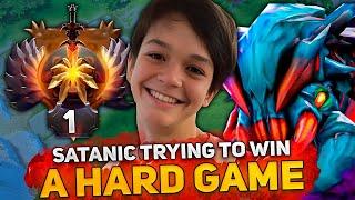 SATANIC TRYING TO WIN A HARD GAME on WEAVER CARRY!