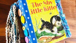 SOLD. LGB Junk Journal - The Shy Little Kitten