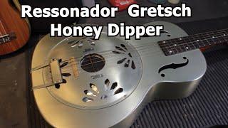 Violão Ressonador  Gretsch Honey Dipper - Brunelli Luthier