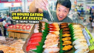 World’s BEST Costco?! 24 Hours Eating ONLY Costco Food in Taipei Taiwan