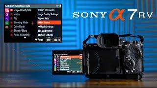 Sony A7RV - Menu Walk Through and Setup Guide