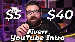 I Paid Artists On FIVERR To Make Me a YouTube Intro!