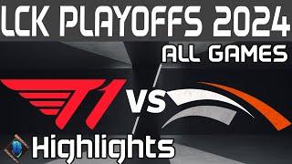 T1 vs HLE Highlights ALL GAMES | LCK Lower Finals 2024 | T1 vs Hanwha Life by Onivia