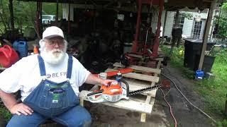 PawPaw Reviews and Demonstrates the Stihl HS46C Hedge Trimmer