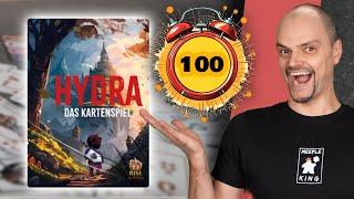 Ein Spiel in 100 Sekunden | Hydra das Kartenspiel