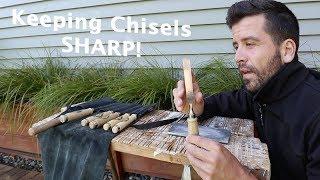 CHISELS! & How I Sharpen Them