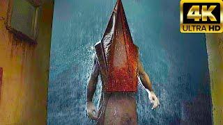 Silent Hill 2 Remake All Pyramid Head Scenes 4K