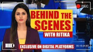 TV स्क्रीन पर आने से पहले एकAnchor की तैयारियों को समझिए | Behind the Scenes | Ritika |Zee Hindustan