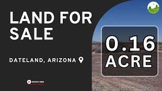 0.16  acre land for sale in Dateland, Arizona [539-59-622]