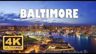 Baltimore, Maryland, USA  | 4K Drone Footage