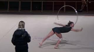 Sofia MAFFEIS (ITA) hoop - 2023 Grand Prix Thiais trainings