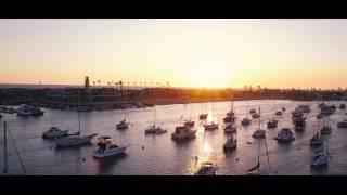 NEWPORT HABOUR AERIAL CINEMATIC DJI INSPIRE 1 PRO- BRENDAN STONESTREET VLOGS