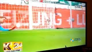 BEBOU STUNNING GOAL FOR HANNOVER VS AUGSBURG TO MAME IT 1-2