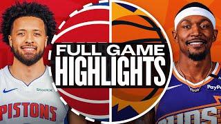 Game Recap: Pistons 109, Suns 91