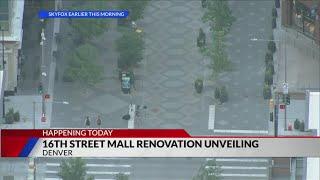 Fences to be removed from 16th Street Mall