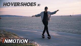 Electric Skates On The Beach: InMotion Hovershoes X1