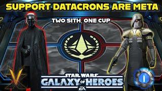 Support Datacrons are Meta! Battling my TW Officer! - Kyber 1 Grand Arena