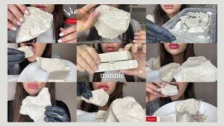 WHITE WET CHALK | ASMR @EcoChalkStav