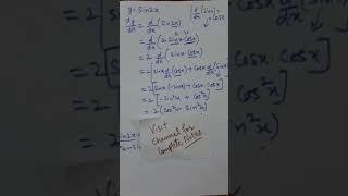 derivative of sin2x