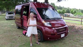 Beverly Brown's 2021 Ram Promaster Custom Van. “AVA VAN DANGO”