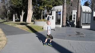 With my son, Evan Reese;  State Capitol Park, Sacramento 2013.