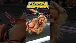 Liv Morgan Suffers Scary Injury On Raw  #wwe #shorts #livmorgan