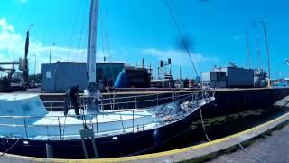 Launch of S/Y OSHEE in Darlowo shipyard | OSHEE World Expedition - sail & travel around the world!