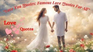 Love You Quotes  Greatest Love Quotes  For All - Story & Tales