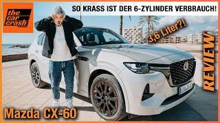 Mazda CX-60 im Test (2023) What?! 3,6 Liter Verbrauch mit einem 6-Zylinder?! Review | Fahrbericht