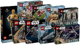 All LEGO Star Wars sets released August 2024 Compilation/Collection Speed Build