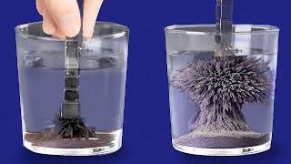 EXTREMELY COOL EXPERIMENTS to satisfy your senses