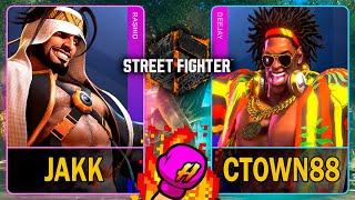 SF6 Jakk (RASHID) VS Ctown88 (DEE JAY)Street Fighter 6スト64K 60ᶠᵖˢ