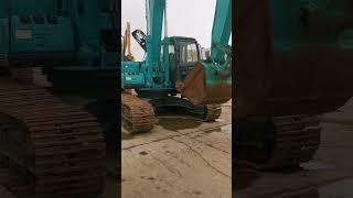 Kobelco SK210 Excavator Review - Long reach boom and arm