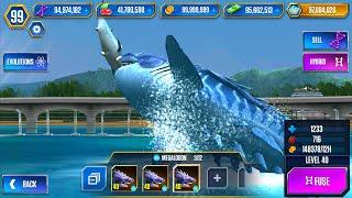 MEGALODON PACK UNLOCKING MEGALODON | JURASSIC WORLD THE GAME