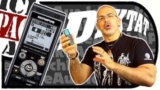 Olympus WS-853 DiGiTAL Voice RECORDER (Diktiergerät) - (Unboxing/Tonaufnahmen)