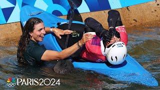 Australia's Fox sisters SWEEP canoe slalom golds as Noemie wins kayak cross | Paris Olympics