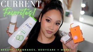 MY CURRENT FAVORITE PRODUCTS!  | FRAGRANCES, BEAUTY, SKINCARE + MORE! | AMY GLAM 