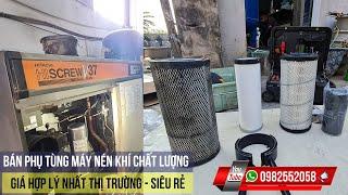 Lọc Tách Dầu Máy Nén Khí Trục Vít 37Kw Hitachi | Bán Phụ Tùng Máy Nén Khí | Máy Nén Khí Trục Vít