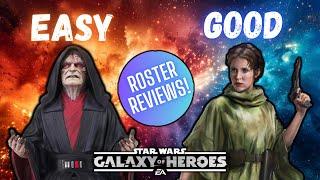 It's Better to Farm a GOOD Galactic Legend than an EASY One - Roster Reviews